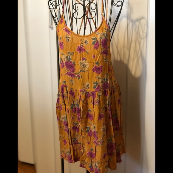 mustard beach cover up